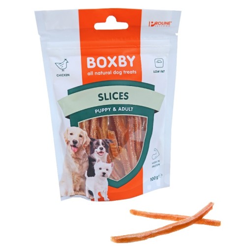 Boxby Slices Kip - 4 voor 10 euro