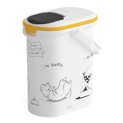 Curver Voedselcontainer Hond Wit DIS - 10 ltr