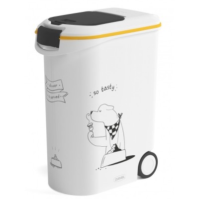 Curver Voedselcontainer Hond Wit DIS - 54 ltr