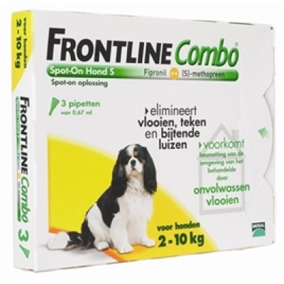 Frontline Combo Hond  Small 2-10kg - 3pip