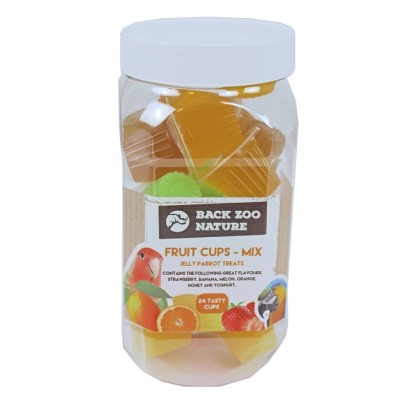 Back Zoo Nature Pot á 24st. Fruitcups - Mix