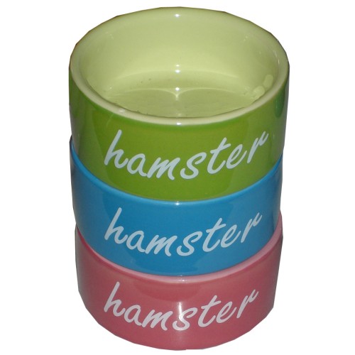 Voer/Drinkbak Steen Hamster - 3 kleuren