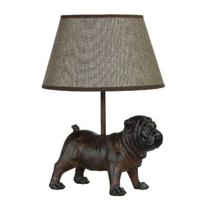 Happy House Lamp Bulldog - Bruin