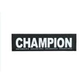 Julius K9 Velcro Tekstlabel - Champion - 2 maten