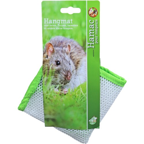 Knaagdier Hangmat - Wit/Groen
