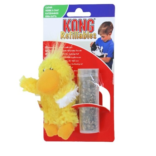 Kong Kat Refillables Catnip - Duckie
