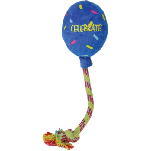 Kong Hond Occasions Birthday Balloon Blauw - L