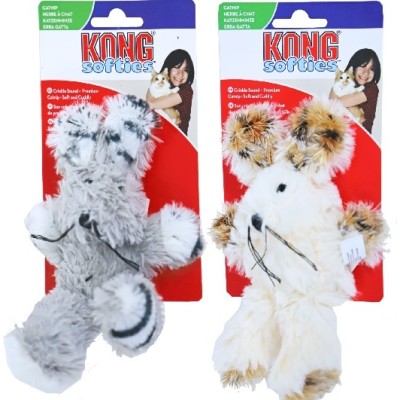 Kong Kat Softies Catnip - Fuzzy Bunny