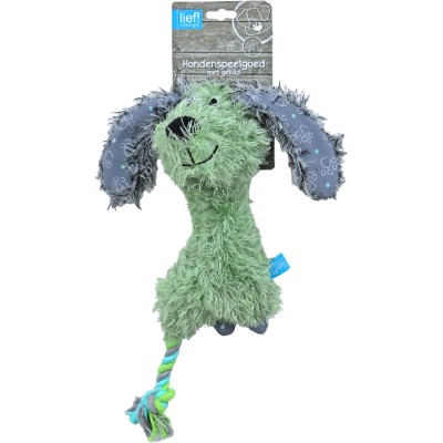 Lief! Boys Speelgoed Teckel met Piep - 28 cm