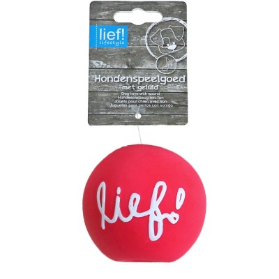 Lief! Girls Latex Bal Lief! 7,5 cm - 2 Kleuren