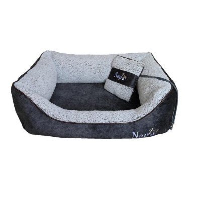 Napzzz Hondenmand Eco Supersoft - Grijs