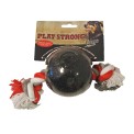 Play Strong Rubber Bal Floss Zwart - 3 maten