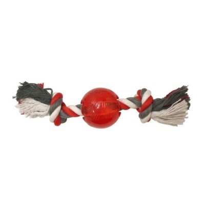 Play Strong Rubber Bal Floss Rood - 3 maten