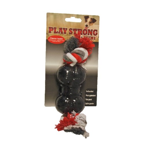Play Strong Rubber Bot Floss Zwart - 2 maten