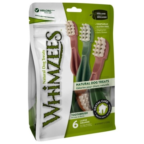 Hondensnack Whimzees Toothbrush Value Bag - L 6st