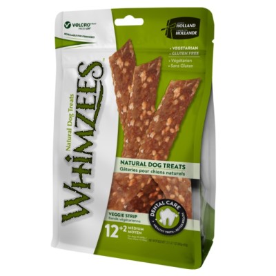 Hondensnack Whimzees VRDL Snack Veggie Strips - M 14st
