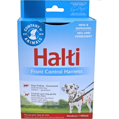 Halti Front Controle Harness - Rood M