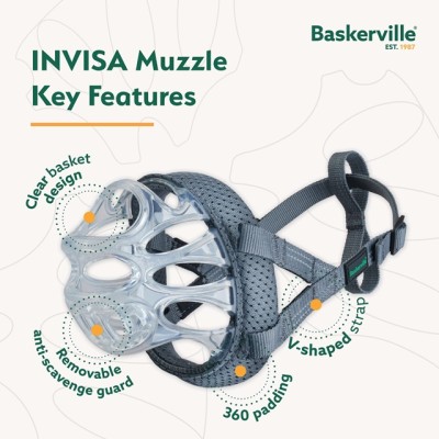 Muilkorf Baskerville Invisa - 6 maten Muilkorf Baskerville Invisa - 6 maten