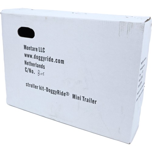 Doggy Ride Jogger/Strollerset voor Mini - Zilver