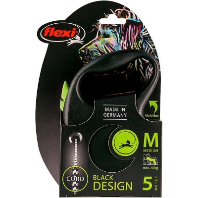Flexi Black Design Cord M 5m - Groen