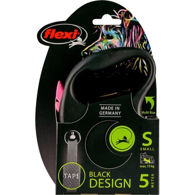 Flexi Black Design Tape S 5m - Roze
