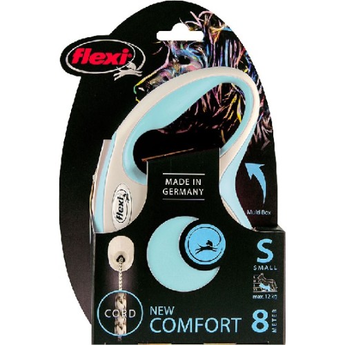Flexi Rollijn New Comfort Cord S - Lichtblauw 8m