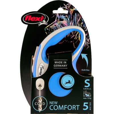 Flexi New Comfort Cord S - Blauw 5m
