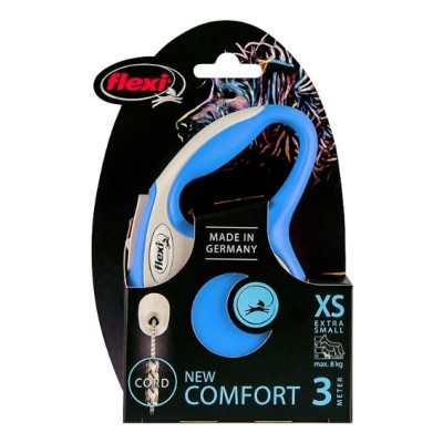 Flexi New Comfort Cord XS - Blauw 3m