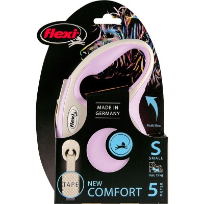 Flexi New Comfort Tape S 5m - Roze