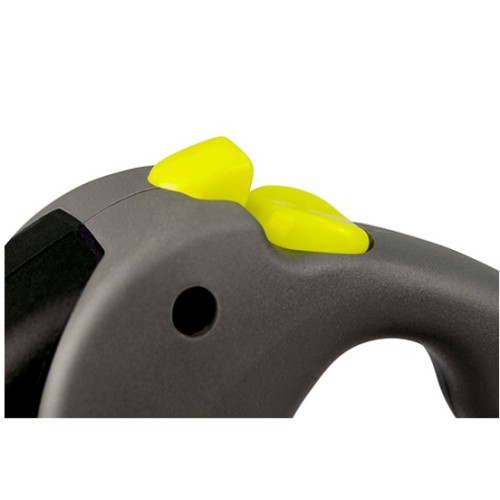 Flexi New Neon Giant Tape Geel - L 8m