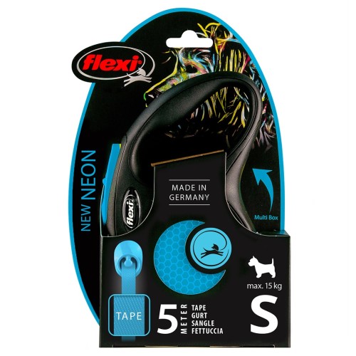 Flexi New Neon Tape S 5m - Blauw
