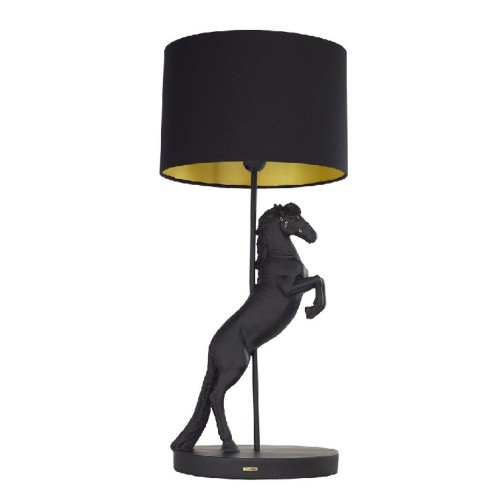 Happy House Lamp Steigerend Paard - Zwart