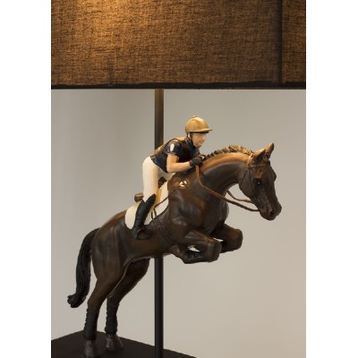 Happy House Lamp Springpaard met Jockey
