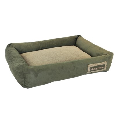 Happy House Mand Suede/Teddy - Groen 4 maten