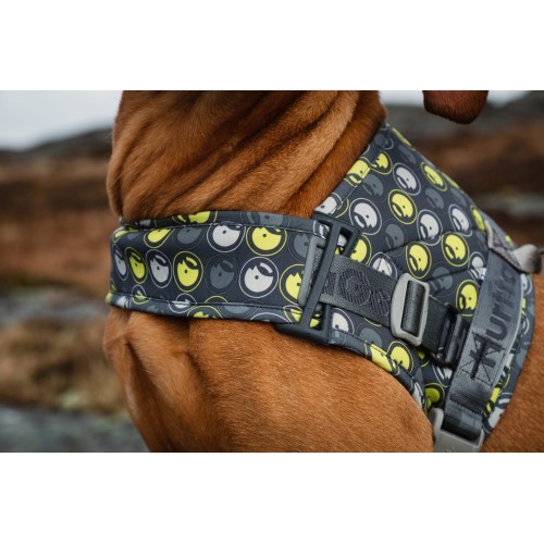 Hurtta Go Harnas Stormy Grey - 5 maten