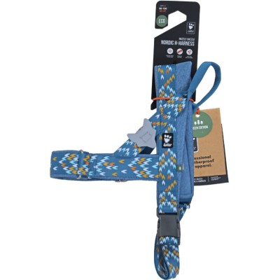 Hurtta Razzle Dazzle H-Harness ECO Bilberry - 5 maten