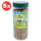 JR Farm Knaagdiersnack Meelwormen - 5x 70gr