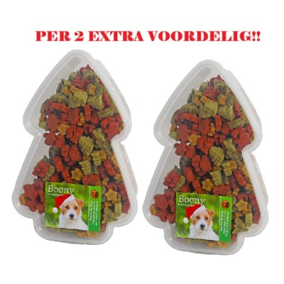 Kerst Hond Snack Semi Moist - Mix 450gr Kerst Hond Snack Semi Moist - Mix 450gr