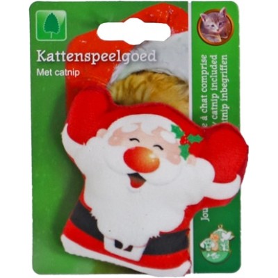 Kerst Kat Speelgoed - Kerstman met Catnip Kerst Kat Speelgoed - Kerstman met Catnip
