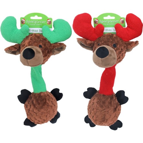 Kerst Rendier met Piep - 35cm Kerst Rendier met Piep - 35cm