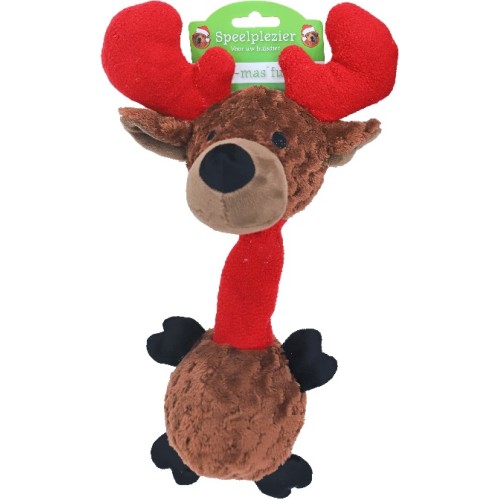 Kerst Rendier met Piep - 35cm Kerst Rendier met Piep - 35cm