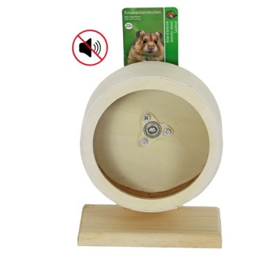 Knaagdiermolen Stil Hout en Kurk - 15,5 cm