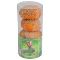 Knaagdiersnack Wortelbroodjes - 4 stuks