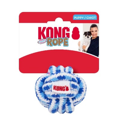 Kong Hond Puppy Soft Rope Ball - Large