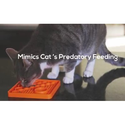 Lickimat Kat Kitty - Paars 10cm