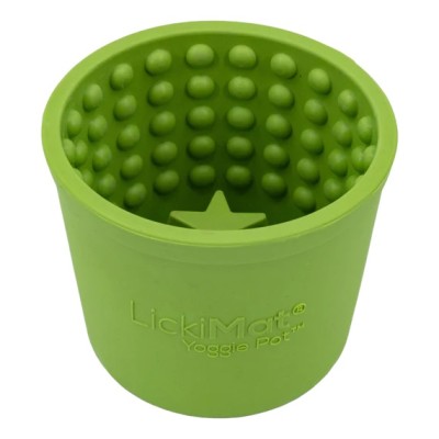Lickimat Yoggie Pot - Groen 8 cm