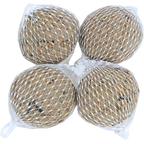 Vogelvoer Meelwormbollen in Net - 14 stuks