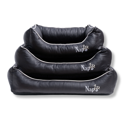 Napzzz Divan Eco Lederlook - Zwart