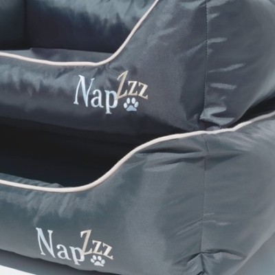 Napzzz Hondenmand Oxford - Antraciet 4 maten