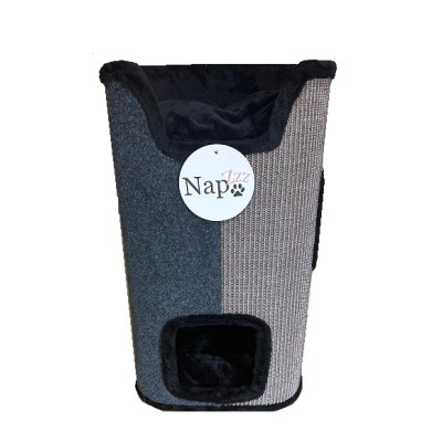 Napzzz Krabmeubel 2 gaats - Grijs/Zwart